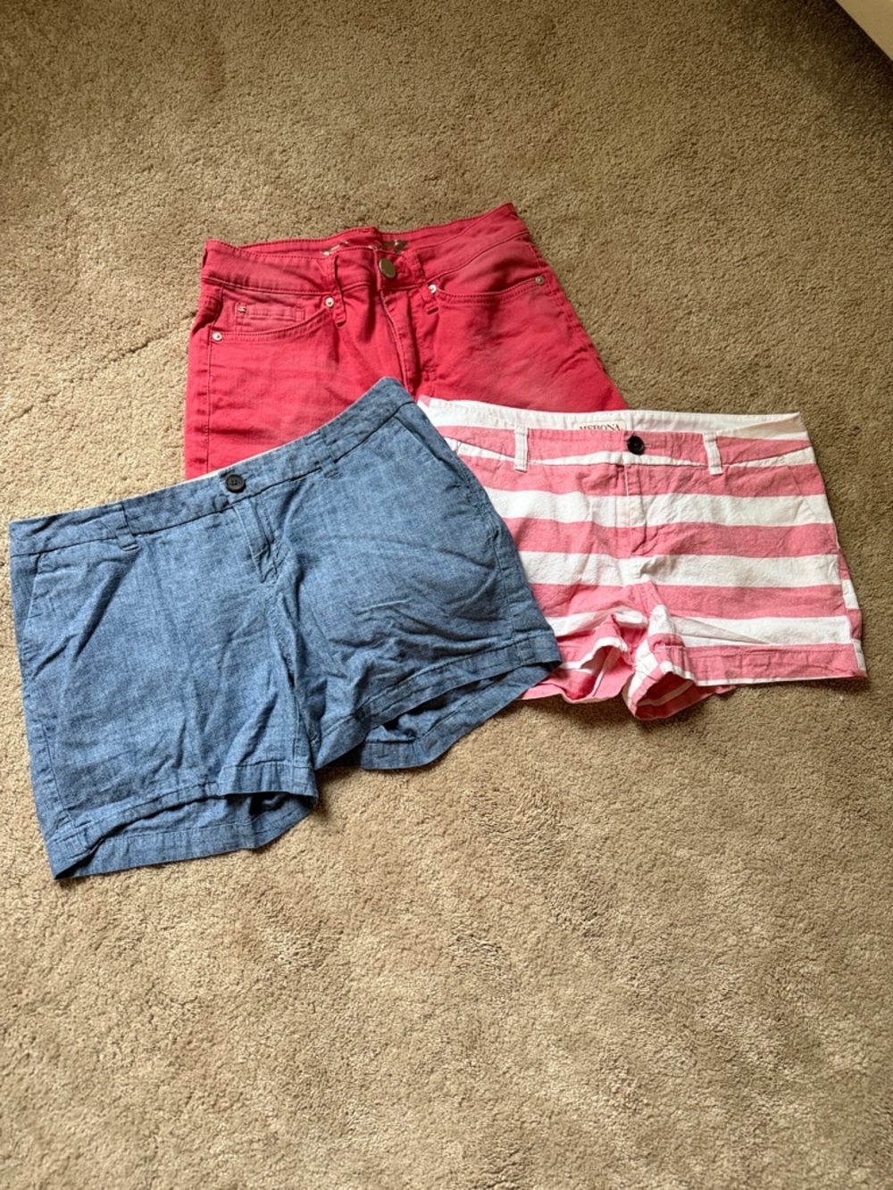 Women’s Pink and Blue Casual Shorts Pack